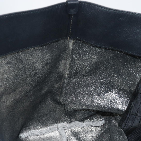 Salvatore Ferragamo Vala Tote Bag Leather Black Auth 155686