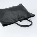 Salvatore Ferragamo Vala Tote Bag Leather Black Auth 155686-6