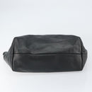 Salvatore Ferragamo Vala Tote Bag Leather Black Auth 155686-9