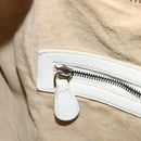 BOTTEGA VENETA INTRECCIATO Hobo Shoulder Bag Leather White 115653 Auth 155688-19