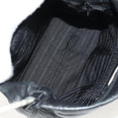 PRADA Shoulder Bag Leather Black Auth 155691V-10