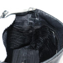 PRADA Shoulder Bag Leather Black Auth 155691V-20