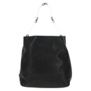 PRADA Shoulder Bag Leather Black Auth 155691V-13