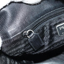 PRADA Shoulder Bag Leather Black Auth 155691V-22