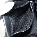 PRADA Shoulder Bag Leather Black Auth 155691V-23