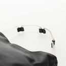 PRADA Shoulder Bag Leather Black Auth 155691V-14