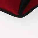 Miu Miu Body Bag Wool Red Auth 155692-14