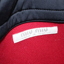 Miu Miu Body Bag Wool Red Auth 155692-10