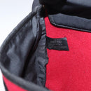 Miu Miu Body Bag Wool Red Auth 155692-19