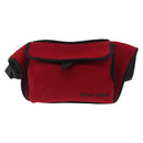 Miu Miu Body Bag Wool Red Auth 155692-13