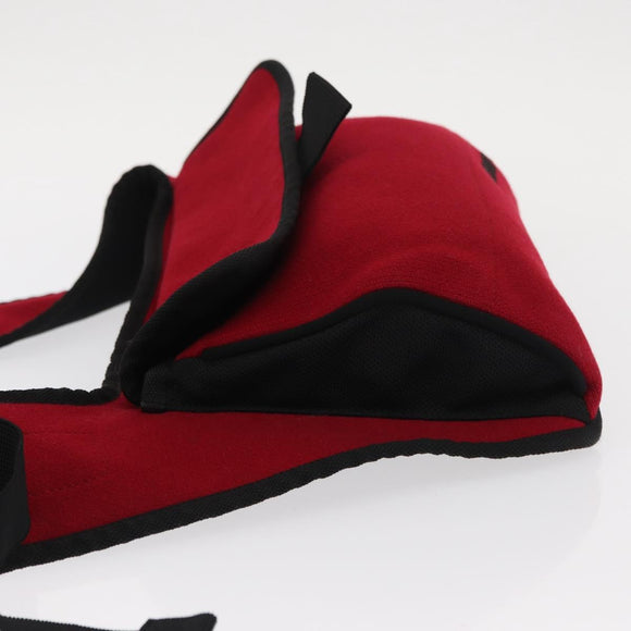 Miu Miu Body Bag Wool Red Auth 155692