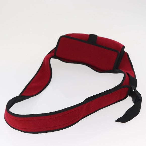 Miu Miu Body Bag Wool Red Auth 155692