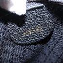 GUCCI Bamboo Backpack Suede Black Gold 003 1956 0030 Auth 155694-23