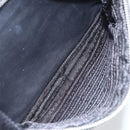 PRADA Shoulder Bag Leather Black Silver Auth 155697-25