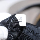 PRADA Shoulder Bag Leather Gray Gold Auth 155698-21