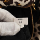 Stella MacCartney Chain Falabella Bag Canvas Brown Gold 234387 Auth 155699-22