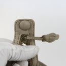 BOTTEGA VENETA INTRECCIATO Hand Bag Leather Beige Gold Auth 155700-10