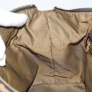 FENDI Zucca Canvas Hand Bag Black Brown gold Auth 155701-21