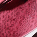 CARTIER Must Line Shoulder Bag Leather Bordeaux Gold Auth 155704-11