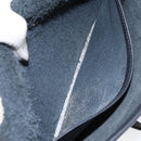 Coach Shoulder Bag Leather Black Gold Auth 155705-21