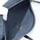 Coach Shoulder Bag Leather Black Gold Auth 155705-22