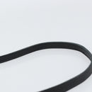 Coach Shoulder Bag Leather Black Gold Auth 155705-8