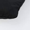 PRADA Shoulder Bag Nylon Black Silver Auth 155709-14
