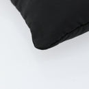 PRADA Shoulder Bag Nylon Black Silver Auth 155709-15