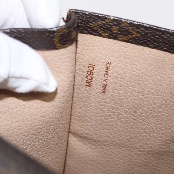 LOUIS VUITTON Monogram Sac Plat Hand Bag M51140 LV Auth 155715