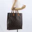 LOUIS VUITTON Monogram Sac Plat Hand Bag M51140 LV Auth 155715-20