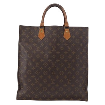 LOUIS VUITTON Monogram Sac Plat Hand Bag M51140 LV Auth 155715 - 0