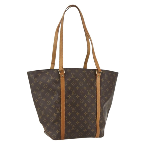 LOUIS VUITTON Monogram Sac Shopping Tote Bag M51108 LV Auth 155716