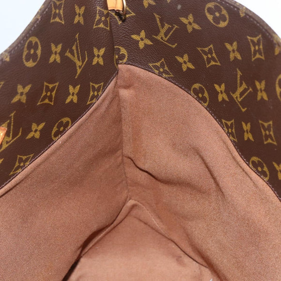 LOUIS VUITTON Monogram Sac Shopping Tote Bag M51108 LV Auth 155716