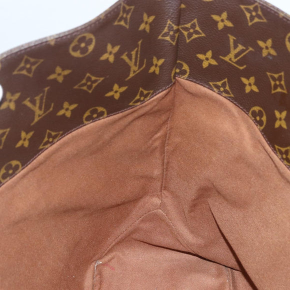 LOUIS VUITTON Monogram Sac Shopping Tote Bag M51108 LV Auth 155716
