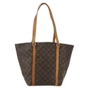 LOUIS VUITTON Monogram Sac Shopping Tote Bag M51108 LV Auth 155716-2
