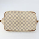 LOUIS VUITTON Damier Azur Saleya MM Tote Bag N51185 LV Auth 155717-9