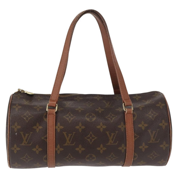 LOUIS VUITTON Monogram Papillon 30 Hand Bag M51385 LV Auth 155719