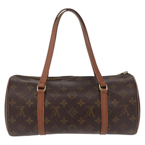 LOUIS VUITTON Monogram Papillon 30 Hand Bag M51385 LV Auth 155719