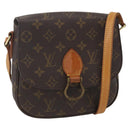 LOUIS VUITTON Monogram Saint Cloud MM Shoulder Bag M51243 LV Auth 155720-1