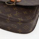 LOUIS VUITTON Monogram Saint Cloud MM Shoulder Bag M51243 LV Auth 155720-10