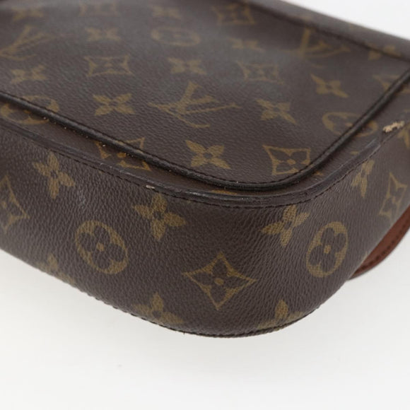 LOUIS VUITTON Monogram Saint Cloud MM Shoulder Bag M51243 LV Auth 155720