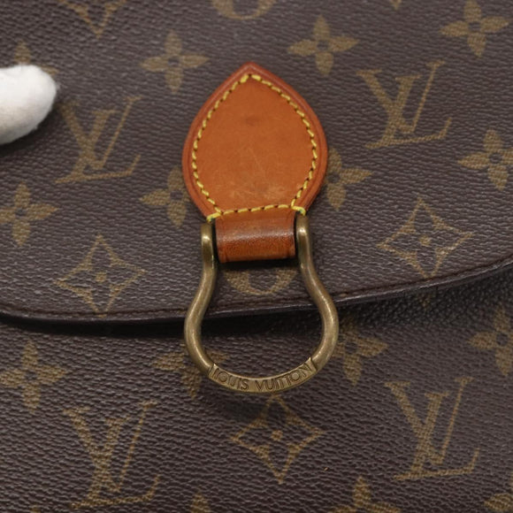 LOUIS VUITTON Monogram Saint Cloud MM Shoulder Bag M51243 LV Auth 155720