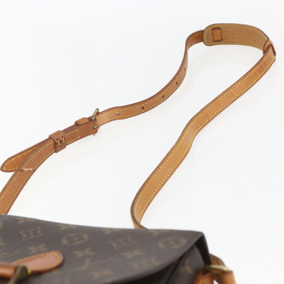 LOUIS VUITTON Monogram Saint Cloud MM Shoulder Bag M51243 LV Auth 155720