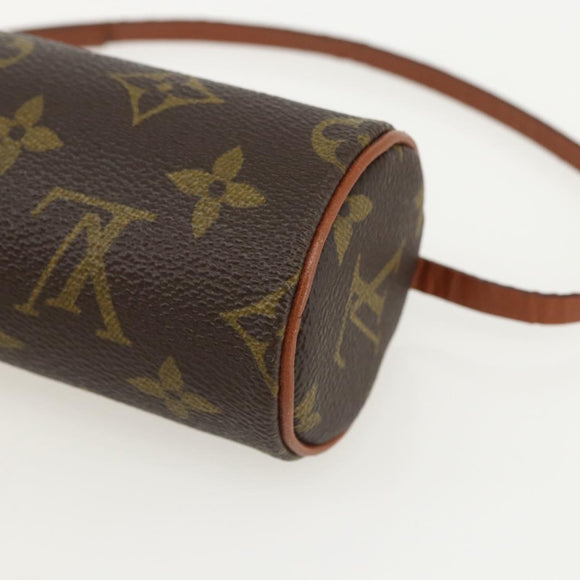 LOUIS VUITTON Monogram Papillon Pouch LV Auth 155722