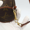 LOUIS VUITTON Monogram Papillon Pouch LV Auth 155722-10