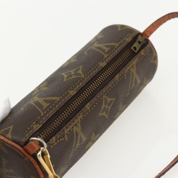 LOUIS VUITTON Monogram Papillon Pouch LV Auth 155722