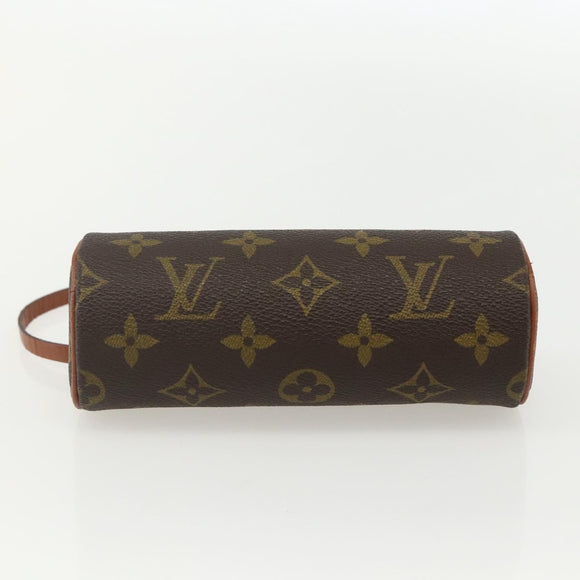 LOUIS VUITTON Monogram Papillon Pouch LV Auth 155722