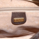 GUCCI GG Supreme Web Sherry Line Bag PVC Beige Gold Red 001 56 0860 Auth 155729-15