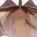 GUCCI GG Supreme Web Sherry Line Bag PVC Beige Gold Red 001 56 0860 Auth 155729-19