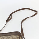 GUCCI GG Supreme Web Sherry Line Bag PVC Beige Gold Red 001 56 0860 Auth 155729-8